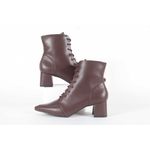 Bota Feminina Bico Fino Chocolate Ref. 09241.09991 