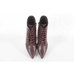 Bota Feminina Bico Fino Chocolate Ref. 09241.09991 