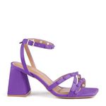 Sandália Tiras Spike Roxo Luxuria Ref. 09751.09422 