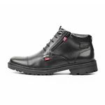 Bota Masculina de Couro Snow Preto REF. 09992.09993
