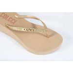 Sandália Flatform Colcci Ouro Ref.09901.09941