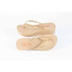 Sandália Flatform Colcci Ouro Ref.09901.09941