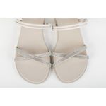 Rasteira Improviso Strass Off White Ref. 0998.09911