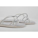 Rasteira Improviso Strass Prata Ref. 0997.09901