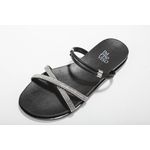 Rasteira Improviso Strass Preta Ref. 0998.09911