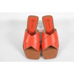 Rasteira Tira Dupla Mestiço Laranja Ref. 0938.09911