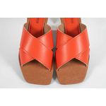 Rasteira Tira Dupla Mestiço Laranja Ref. 0938.09911