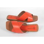 Rasteira Tira Dupla Mestiço Laranja Ref. 0938.09911
