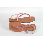Sandália Rasteira Mestiço Quartzo Rose Ref. 0949.09431
