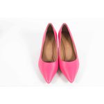 Scarpin Salto Bloco Ava Rosa Flamingo Ref. 09401.09941 