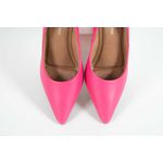 Scarpin Salto Bloco Ava Rosa Flamingo Ref. 09401.09941 