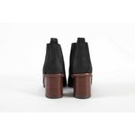 Bota Feminina Ankle Boot Neoprene Preto Ref. 09912.09992 