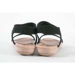 Sandália Rasteira Confort Neoprene Preto Ref. 09941.09412