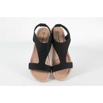 Sandália Rasteira Confort Neoprene Preto Ref. 09941.09412