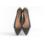 Sapatilha Cristal Preto Bico Fino Ref. 09111.09951