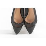Sapatilha Cristal Preto Bico Fino Ref. 09111.09951