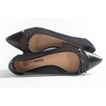 Sapatilha Cristal Preto Bico Fino Ref. 09111.09951