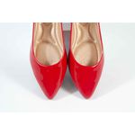Sapatilha Lisa Vermelho Verniz Bico Fino Ref. 0967.09901
