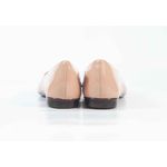 Sapatilha Lisa Verniz Nude Bico fino Ref. 0967.09901