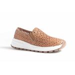 Tênis Feminino Couro Caramelo Ref. 09111.09951