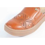 Tênis Mule Couro London Conhaque Ref. 09931.09991