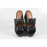 Tamanco Tratorada Alça em Laço Preto Ref. 09951.09422