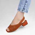 Sandalia Tramada Salto Whisky Ref. 09951.09922