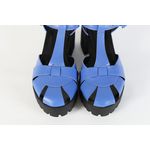 Sandalia de Couro Tratorada Azul Bic Ref. 09591.09972