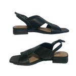 Sandalia Couro Floater Preto Ref. 09351.09912