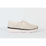 Tenis Slip On Atanado Monaco Off White Ref. 09951.09922