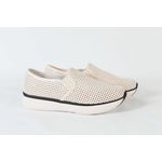Tenis Slip On Atanado Monaco Off White Ref. 09951.09922