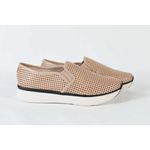 Tenis Slip On Atanado Monaco Nude Ref. 09951.09922