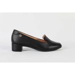 Sapato Salto Bloco Baixo Preto Ref. 09521.09971
