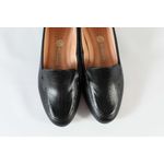 Sapato Salto Bloco Baixo Preto Ref. 09521.09971