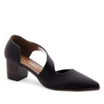Scarpin Salto Médio Neoprene Paix Preto