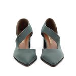 Scarpin Salto Médio Neoprene Paix Verde