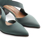 Scarpin Salto Médio Neoprene Paix Verde