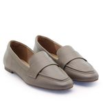 Mocassim Couro Tarbes Taupe 