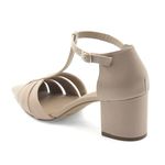 Scarpin Couro Fayence Nude