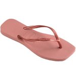 Chinelo Havaianas Slim Square - Rosa Crocus