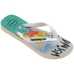 Chinelo Havaianas Simpsons - Bege Palha