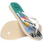 Chinelo Havaianas Simpsons - Bege Palha