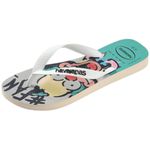 Chinelo Havaianas Simpsons - Bege Palha