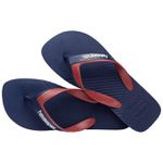 Chinelo Havaianas Dual - Marinho/Marinho