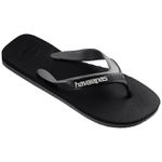 Chinelo Havaianas Dual - Preto/Cinza Aço