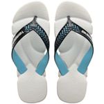 Chinelo Havaianas Power 2.0 - Branco/Preto
