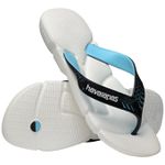 Chinelo Havaianas Power 2.0 - Branco/Preto