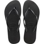 Cx 12 pares - Chinelo Havaianas Slim - Preto GRADE Fem.