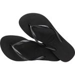 Cx 12 pares - Chinelo Havaianas Slim - Preto GRADE Fem.