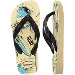 Chinelo Havaianas Top Kid's Athletic - Buttercream